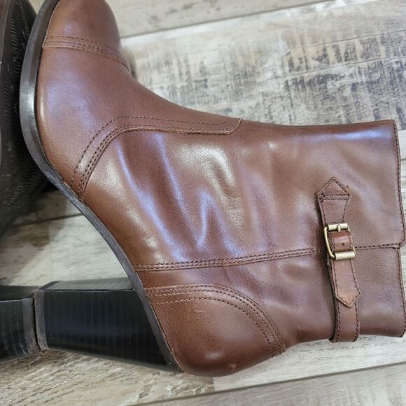 Sebago Ashton Brown Leather Boots Size 8 - Picture 8 of 14